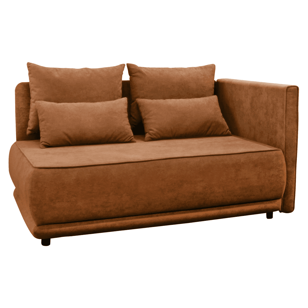 Canapea extensibila, teracota, pe dreapta, LIAMI