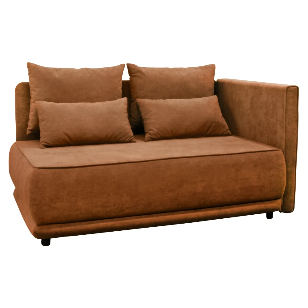 Canapea extensibila, teracota, pe dreapta, LIAMI