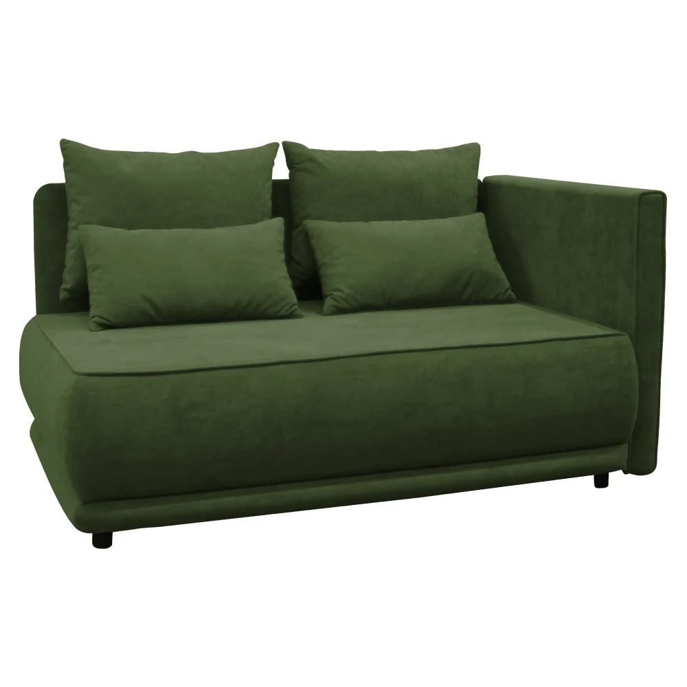 Canapea extensibila, verde, pe dreapta LIAMI