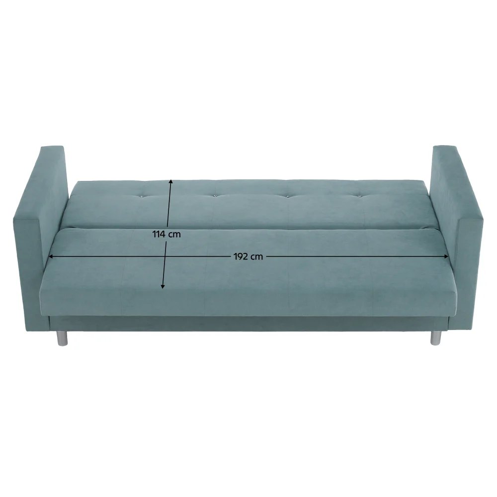 Canapea extensibila, menta, LILANA