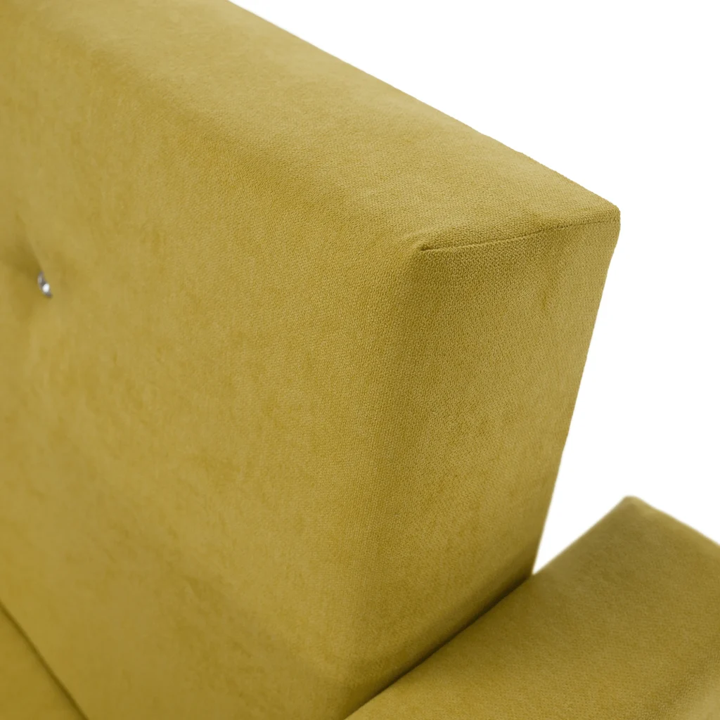 Canapea extensibila, galben, LILANA