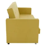 Canapea extensibila, galben, LILANA