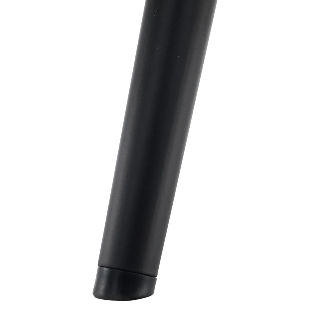 Fotoliu cu suport pentru picioare, gri deschis tesatura Velvet/negru, HABEN